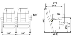 Cinema Chair and Theatre Seating Manufacturer